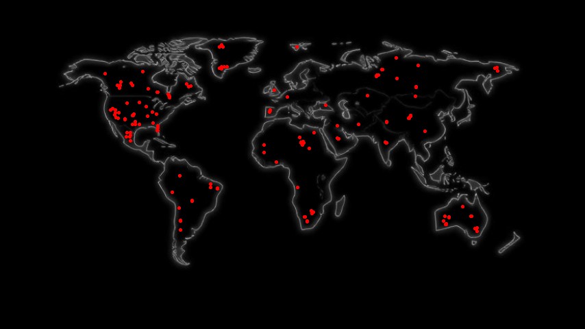 visitors map